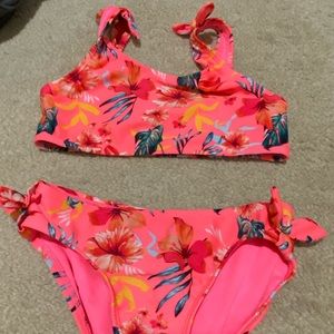 Girls size 7/8 Art class bikini